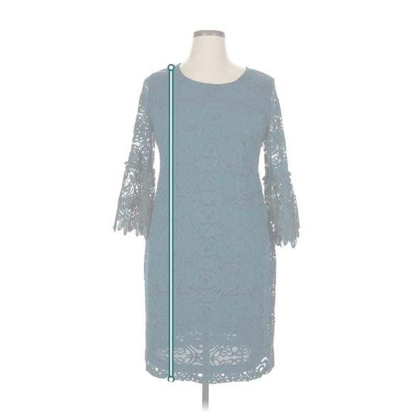 NWT Alfani Lace Cocktail Dress Size 14 - Picture 7 of 11